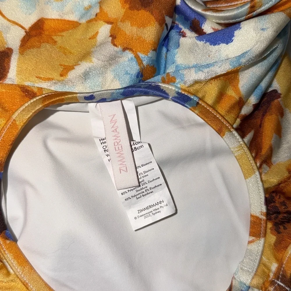 Zimmermann Floral Kids Swimwear 2Y - Picture 3 of 6